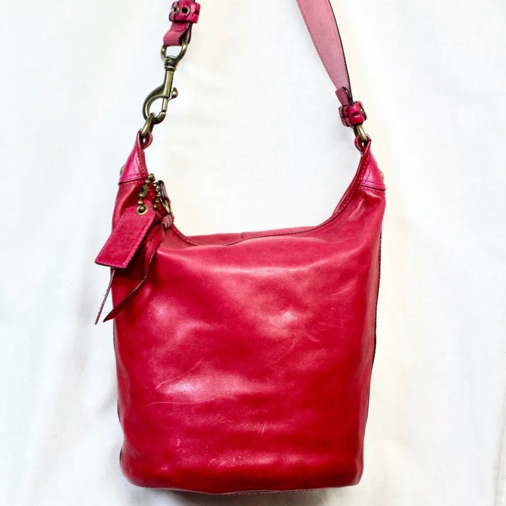 Vintage Coach Bleecker XLarge Pink